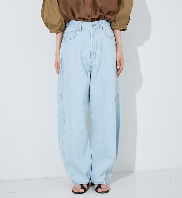 NOMINE「カーブデニム パンツ」|デニム|