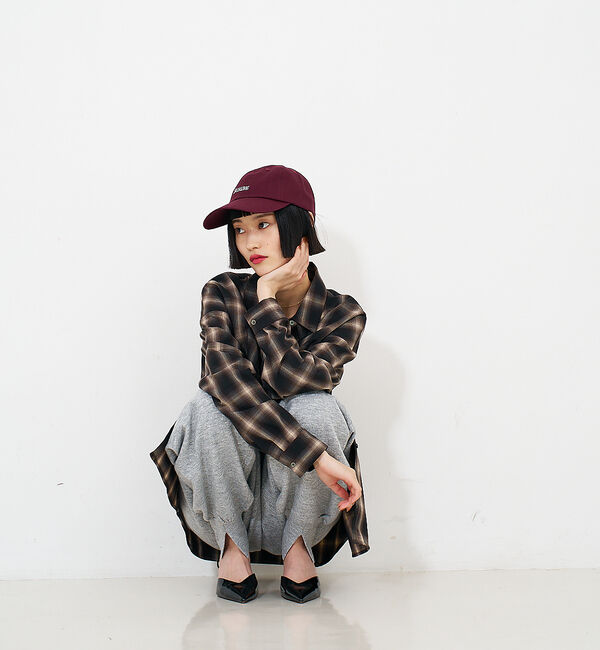 NOMINE「【LY】Letrero cap　レトロ看板風 刺繍 ロゴ キャップ」|その他|