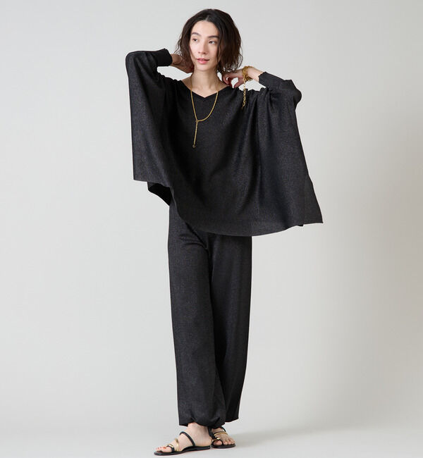 Liesse「ラメニットパンツ」|その他|