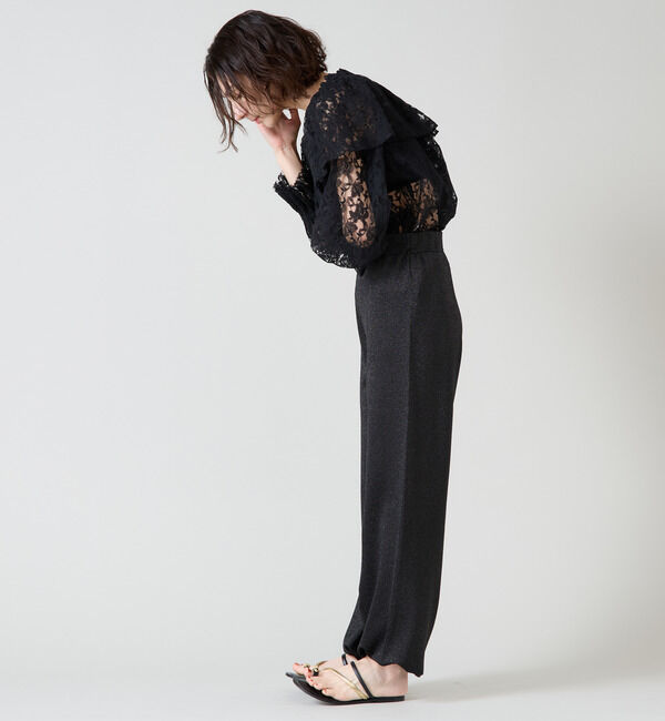 Liesse「ラメニットパンツ」|その他|