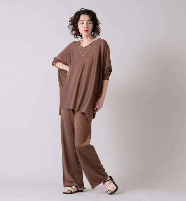 Liesse「ラメニットパンツ」|その他|