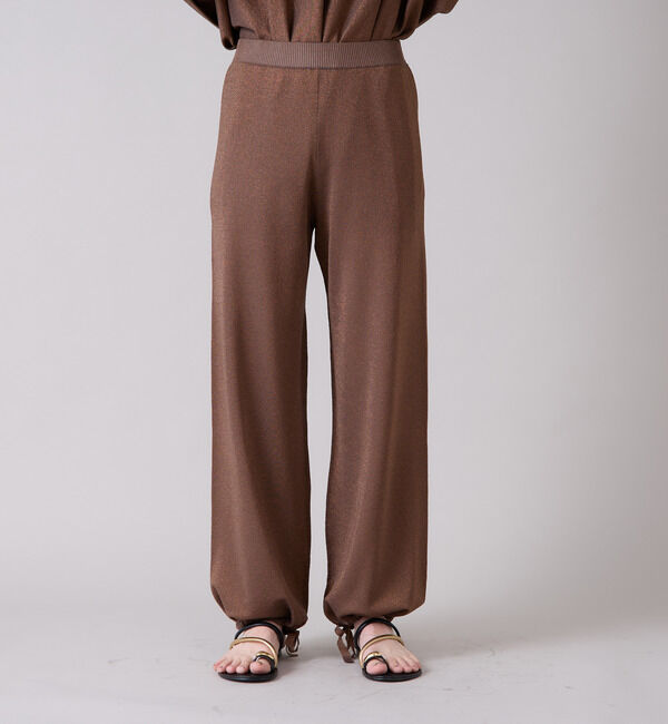 Liesse「ラメニットパンツ」|その他|