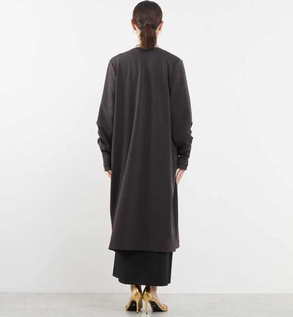 Soffitto「《定番》ノーカラータックスリーブコート（一部WEB限定カラー）」|その他|