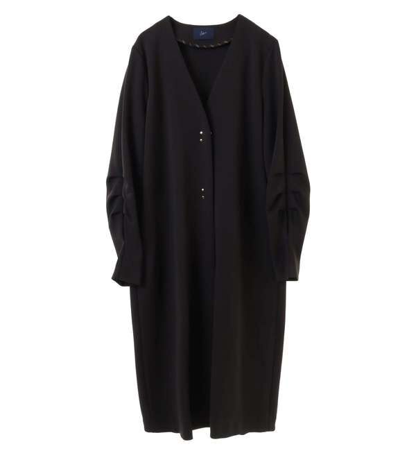 Soffitto「《定番》ノーカラータックスリーブコート（一部WEB限定カラー）」|その他|