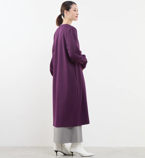 Soffitto「《定番》ノーカラータックスリーブコート（一部WEB限定カラー）」|その他|