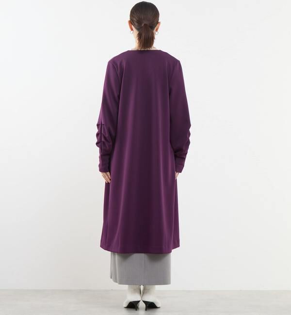 Soffitto「《定番》ノーカラータックスリーブコート（一部WEB限定カラー）」|その他|