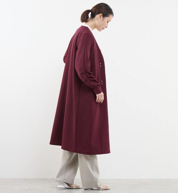 Soffitto「《定番》ノーカラータックスリーブコート（一部WEB限定カラー）」|その他|