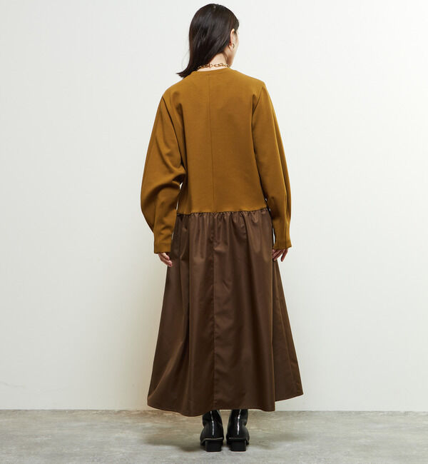 Soffitto「異素材使いワンピース」|ワンピース|