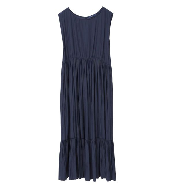 Soffitto「ボートネックギャザーティアードワンピース」|ワンピース|