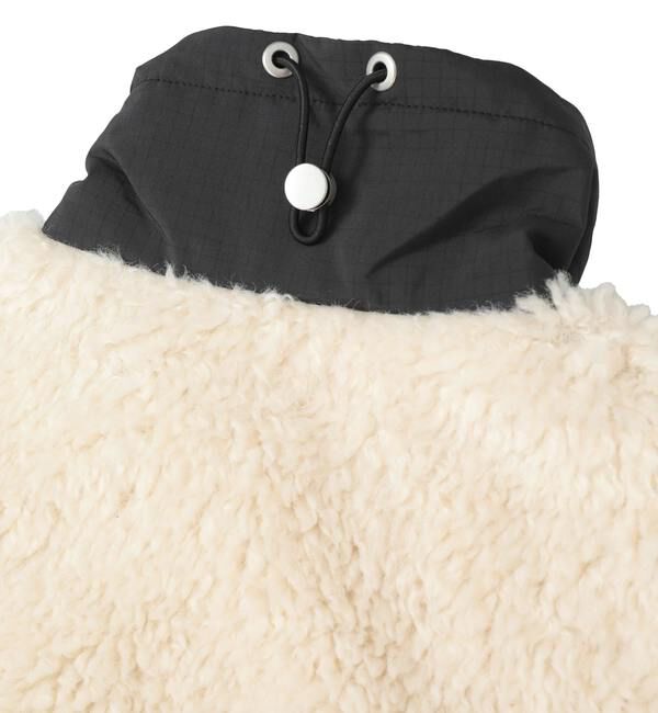 SOFFITTO「【3.1 Phillip Lim/スリーワンフィリップリム】ラッフルヘム シェルパジャケット」|ブルゾン・スタジャン|