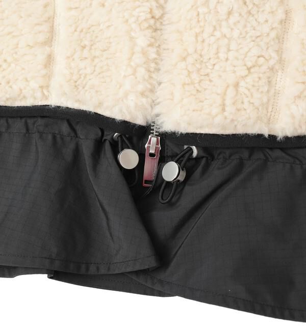 SOFFITTO「【3.1 Phillip Lim/スリーワンフィリップリム】ラッフルヘム シェルパジャケット」|ブルゾン・スタジャン|