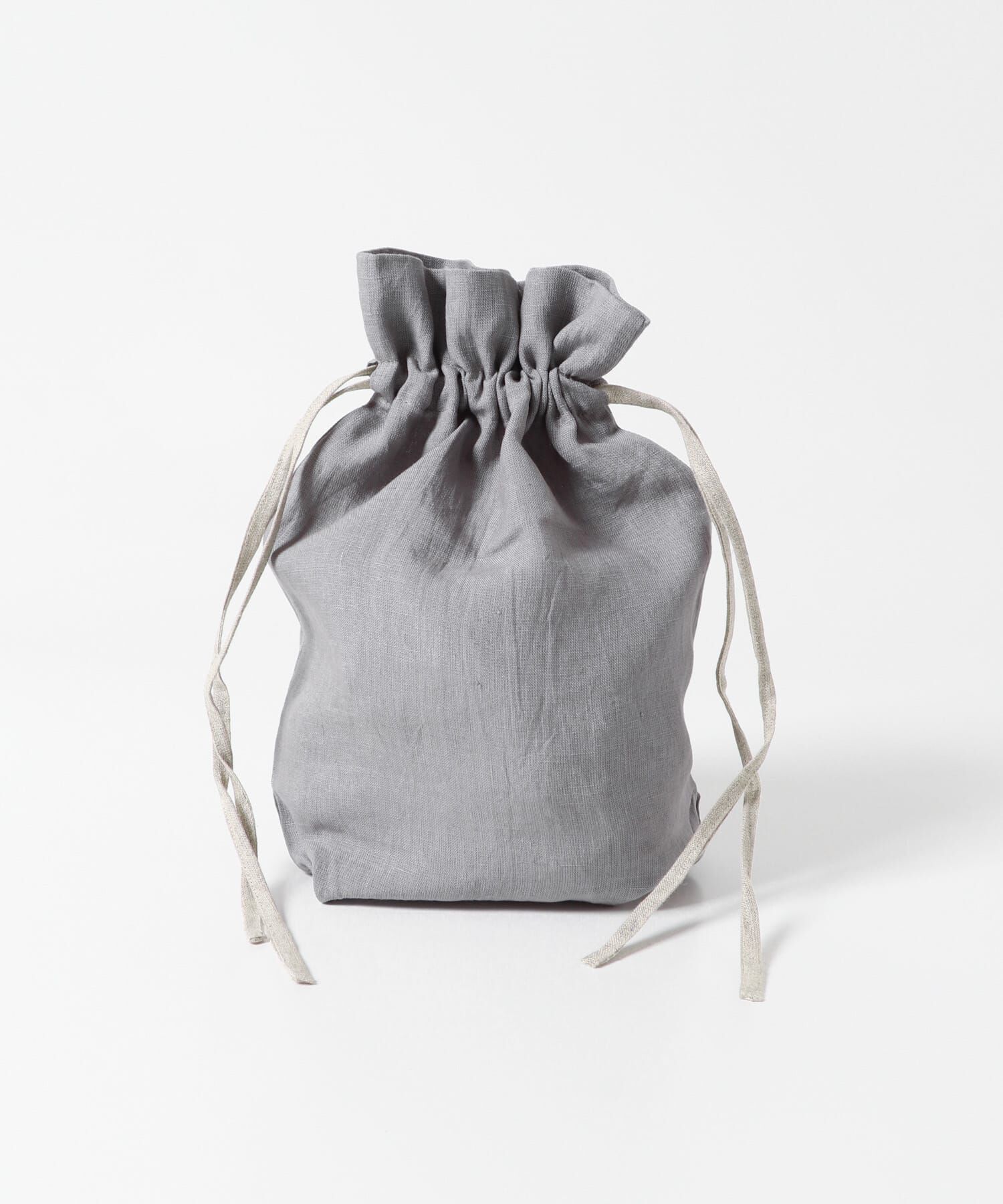 URBAN RESEARCH DOORS「『WEB限定』『別注』miiThaaii&times;DOORS　バイカラーリネン巾着M」|その他|