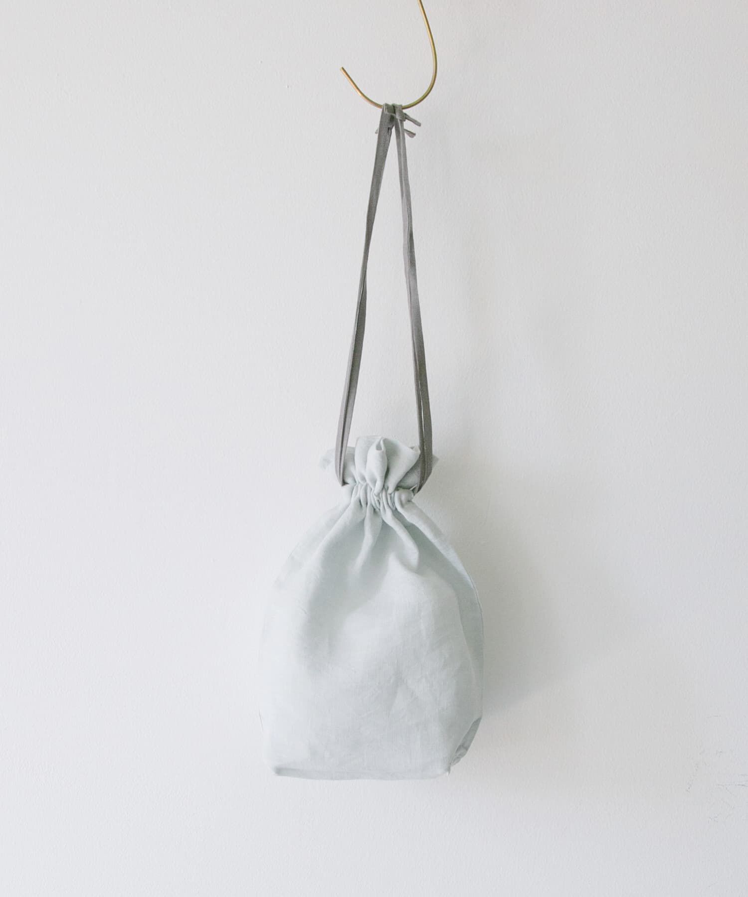 URBAN RESEARCH DOORS「『WEB限定』『別注』miiThaaii&times;DOORS　バイカラーリネン巾着M」|その他|