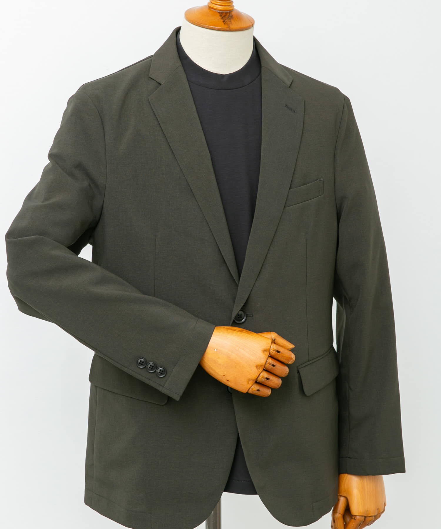 URBAN RESEARCH DOORS「『イージーケア』LIFE STYLE TAILOR　メランジトロストレッチジャケット」|その他|