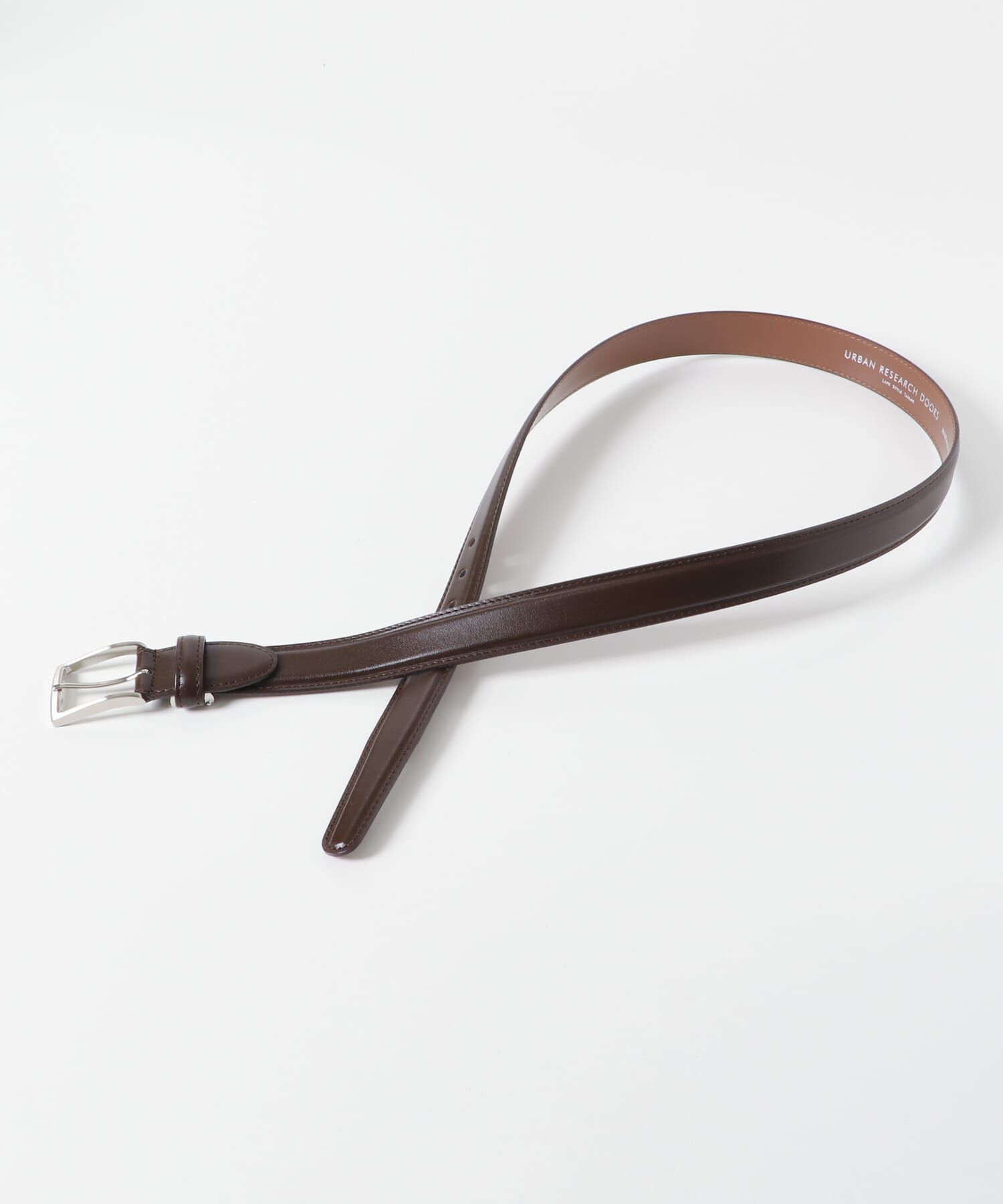 URBAN RESEARCH DOORS「LIFE STYLE TAILOR　水染めアニリンレザーベルト」|ベルト|