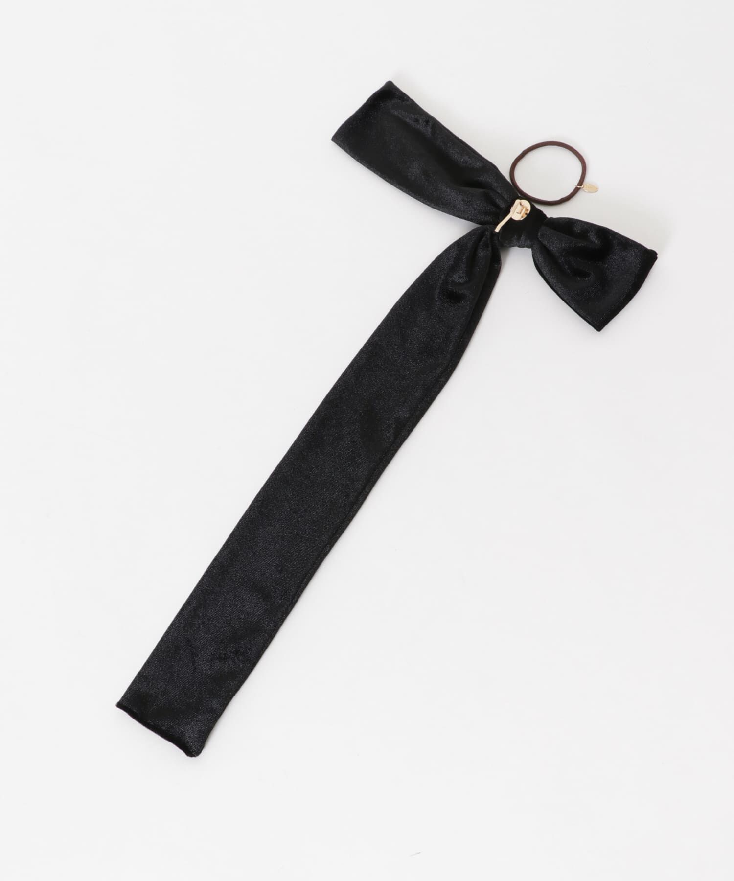 SMELLY「『WEB/一部店舗限定』ベロアビッグリボンヘアカフセット」|ヘアゴム・シュシュ|