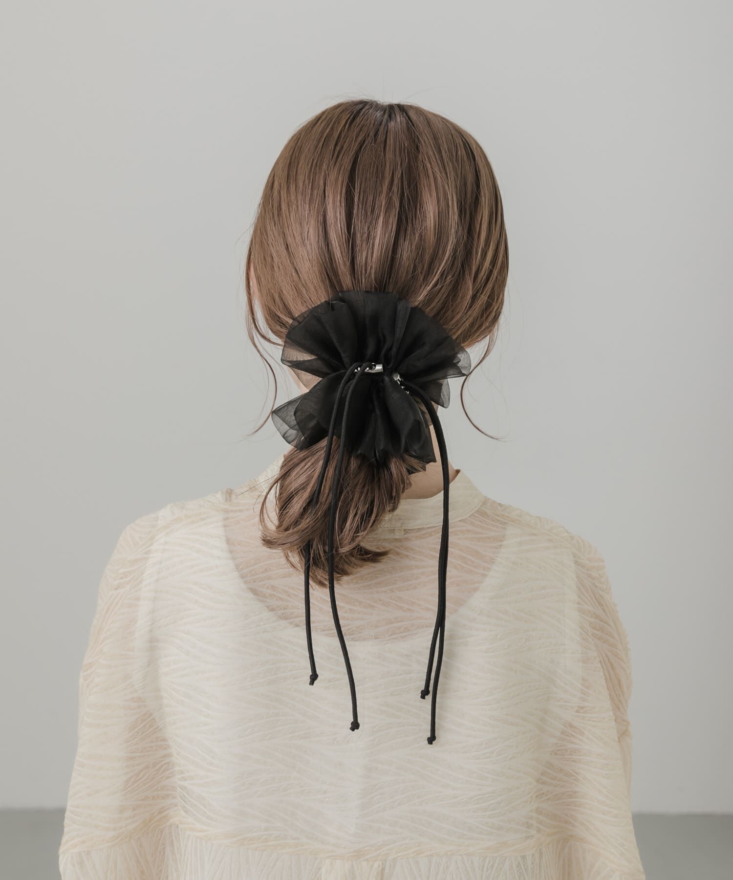 SMELLY「ドローコードシアーシュシュ」|ヘアゴム・シュシュ|