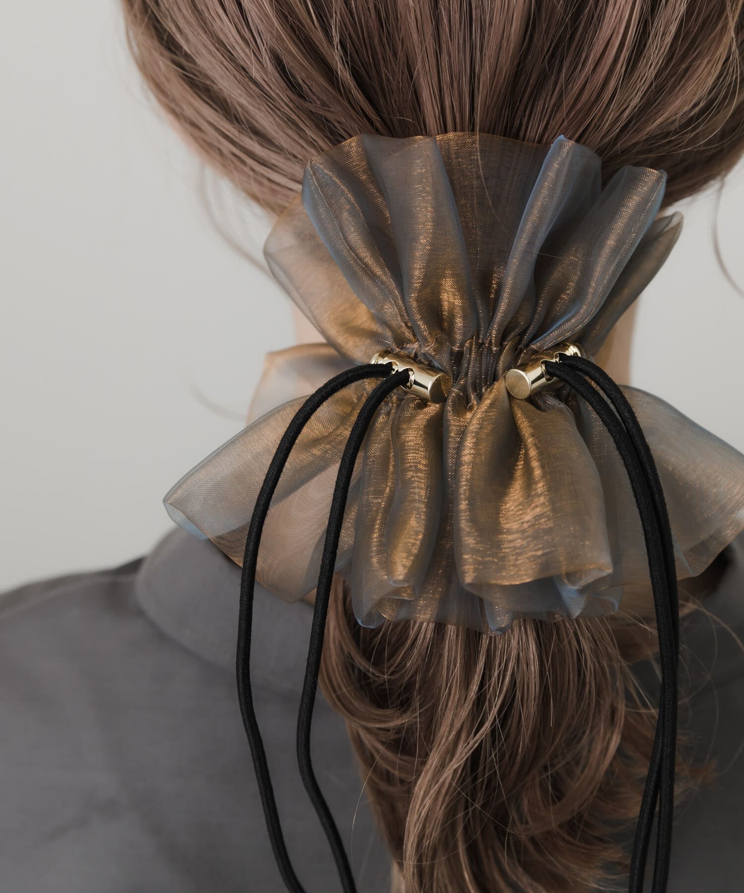 SMELLY「ドローコードシアーシュシュ」|ヘアゴム・シュシュ|