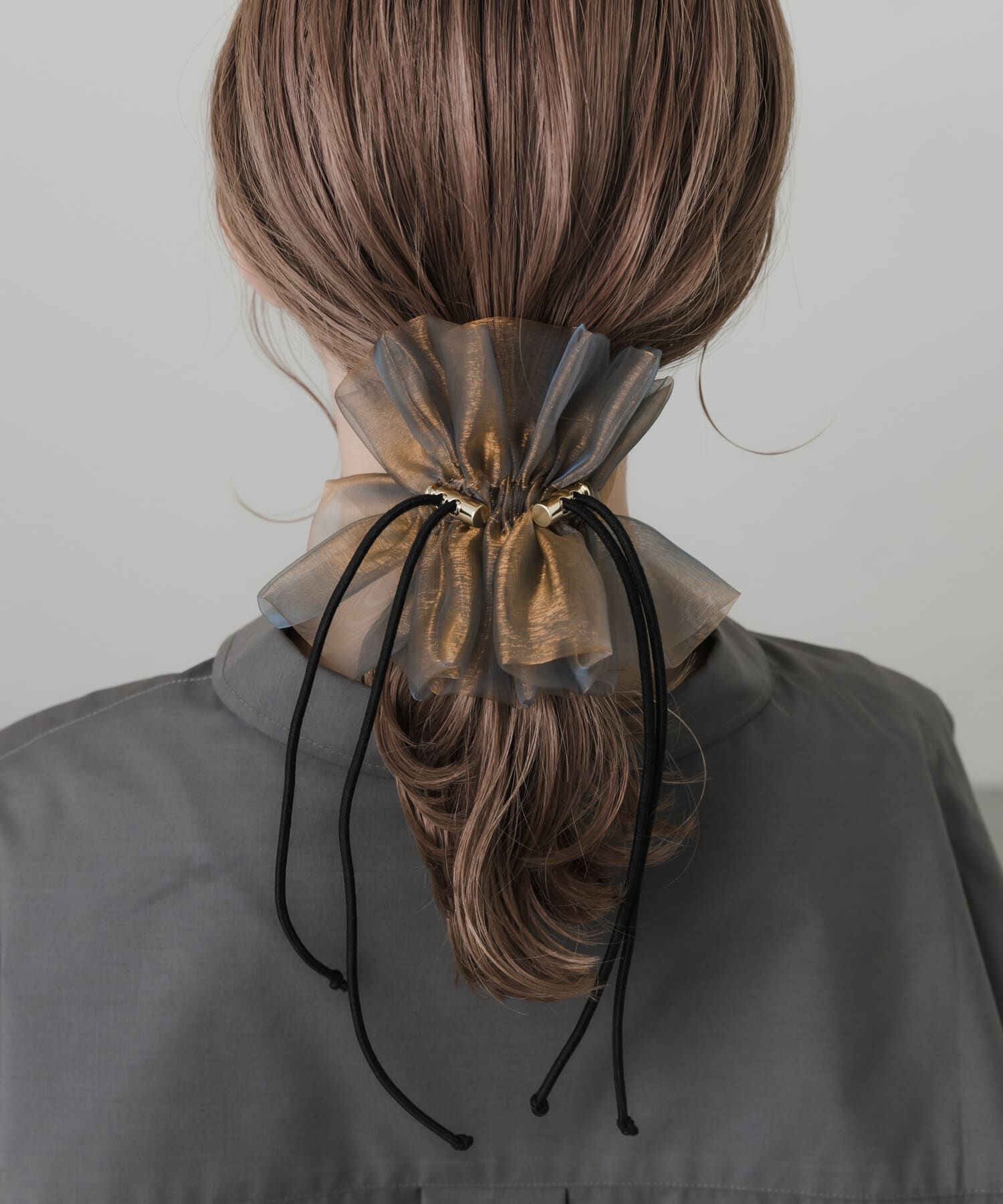 SMELLY「ドローコードシアーシュシュ」|ヘアゴム・シュシュ|