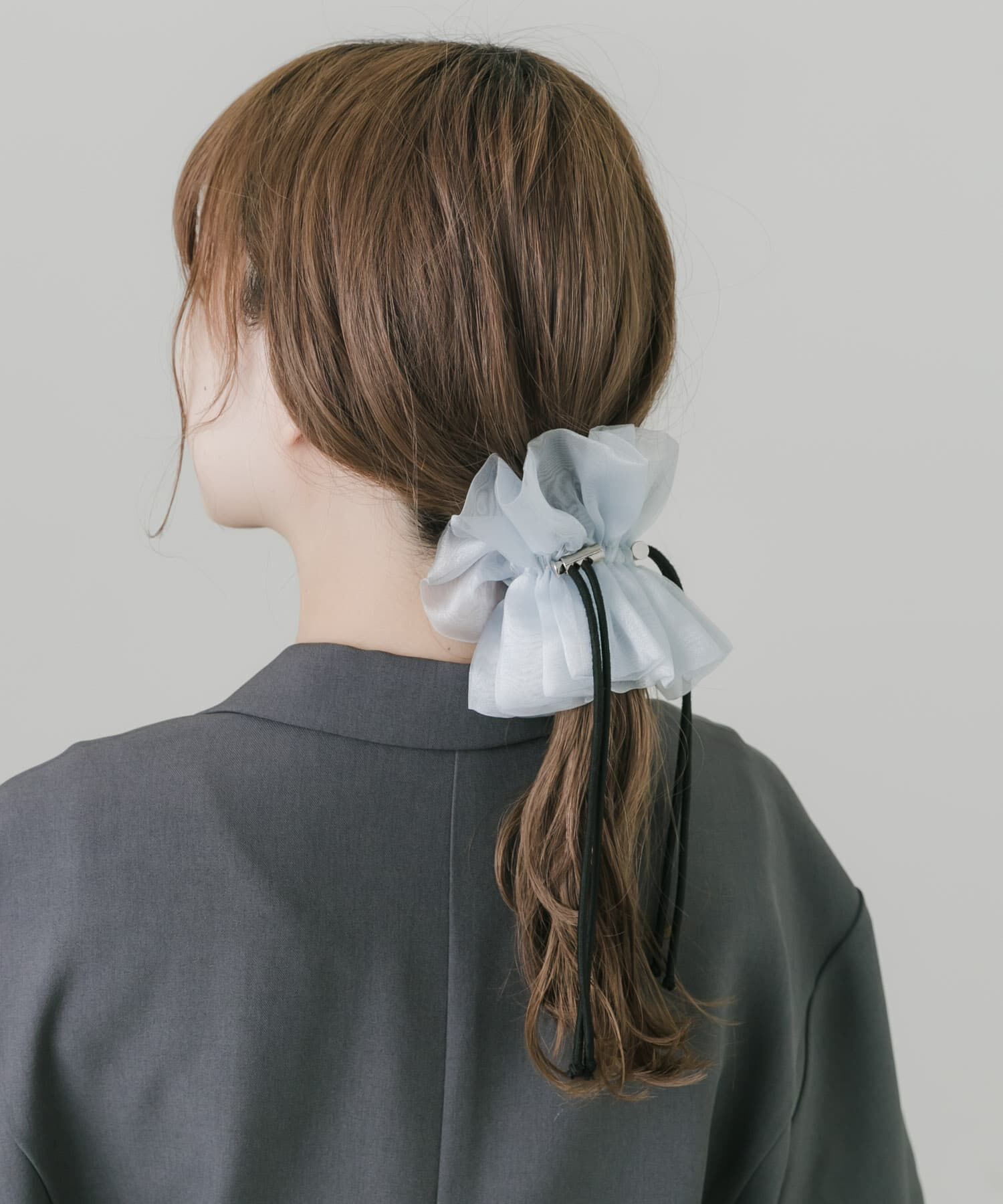 SMELLY「ドローコードシアーシュシュ」|ヘアゴム・シュシュ|