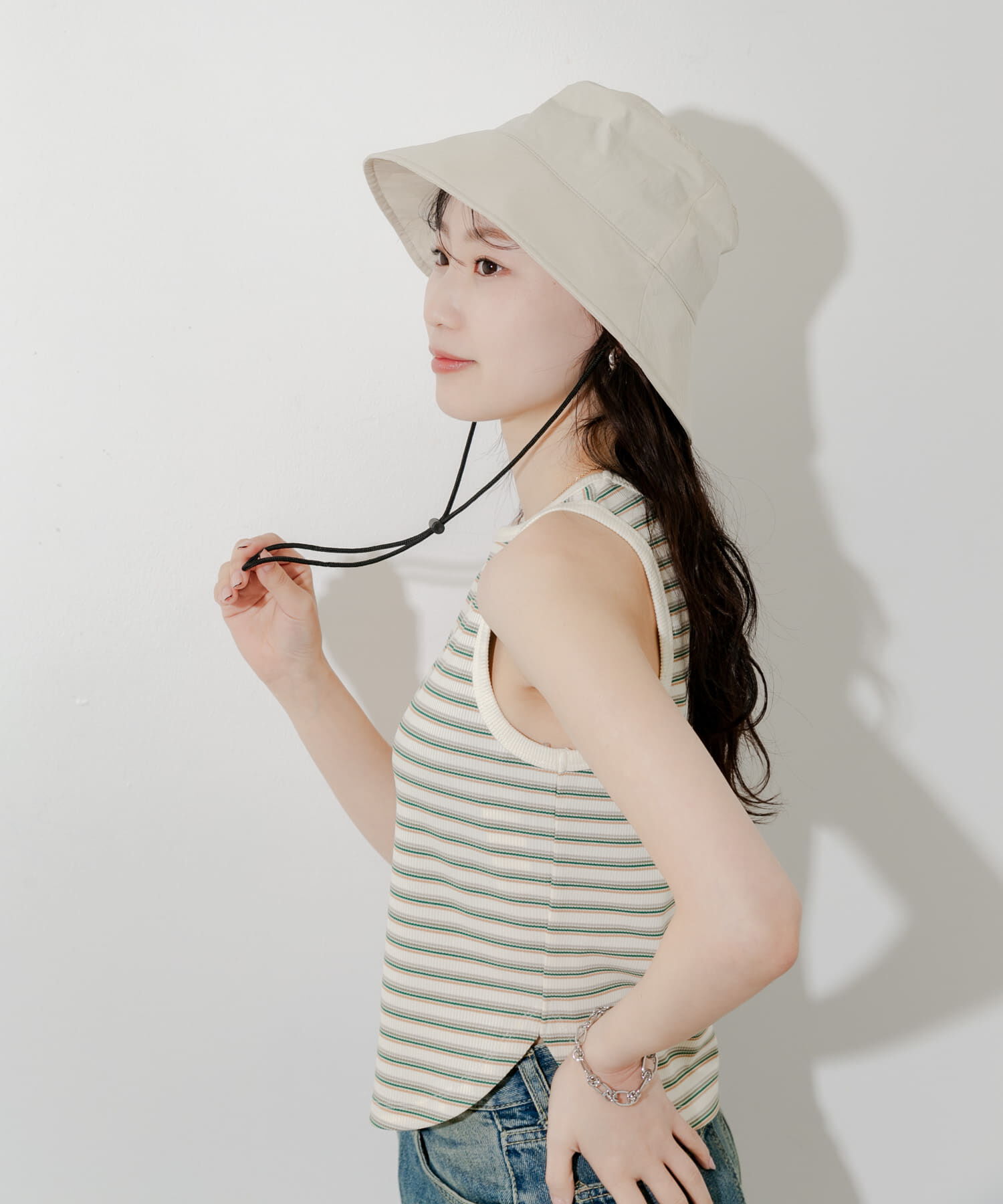 SMELLY「『撥水/UVカット』ハッスイドロストバケットハット」|ハット|