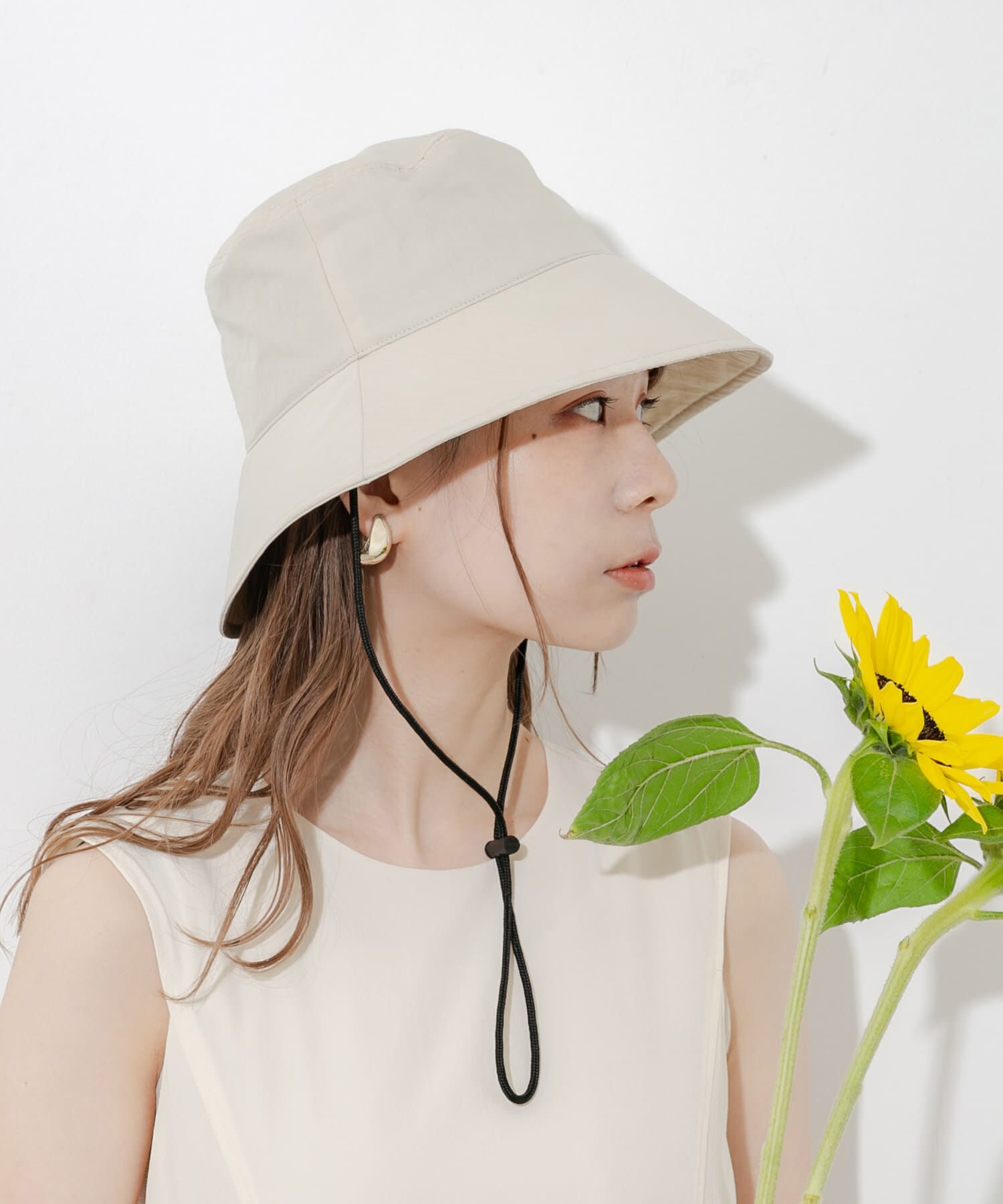 SMELLY「『撥水/UVカット』ハッスイドロストバケットハット」|ハット|