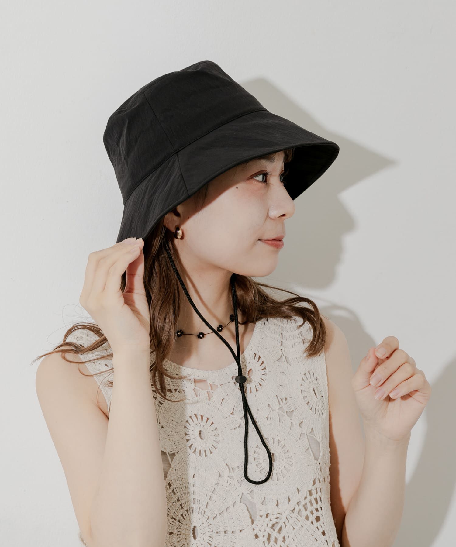 SMELLY「『撥水/UVカット』ハッスイドロストバケットハット」|ハット|