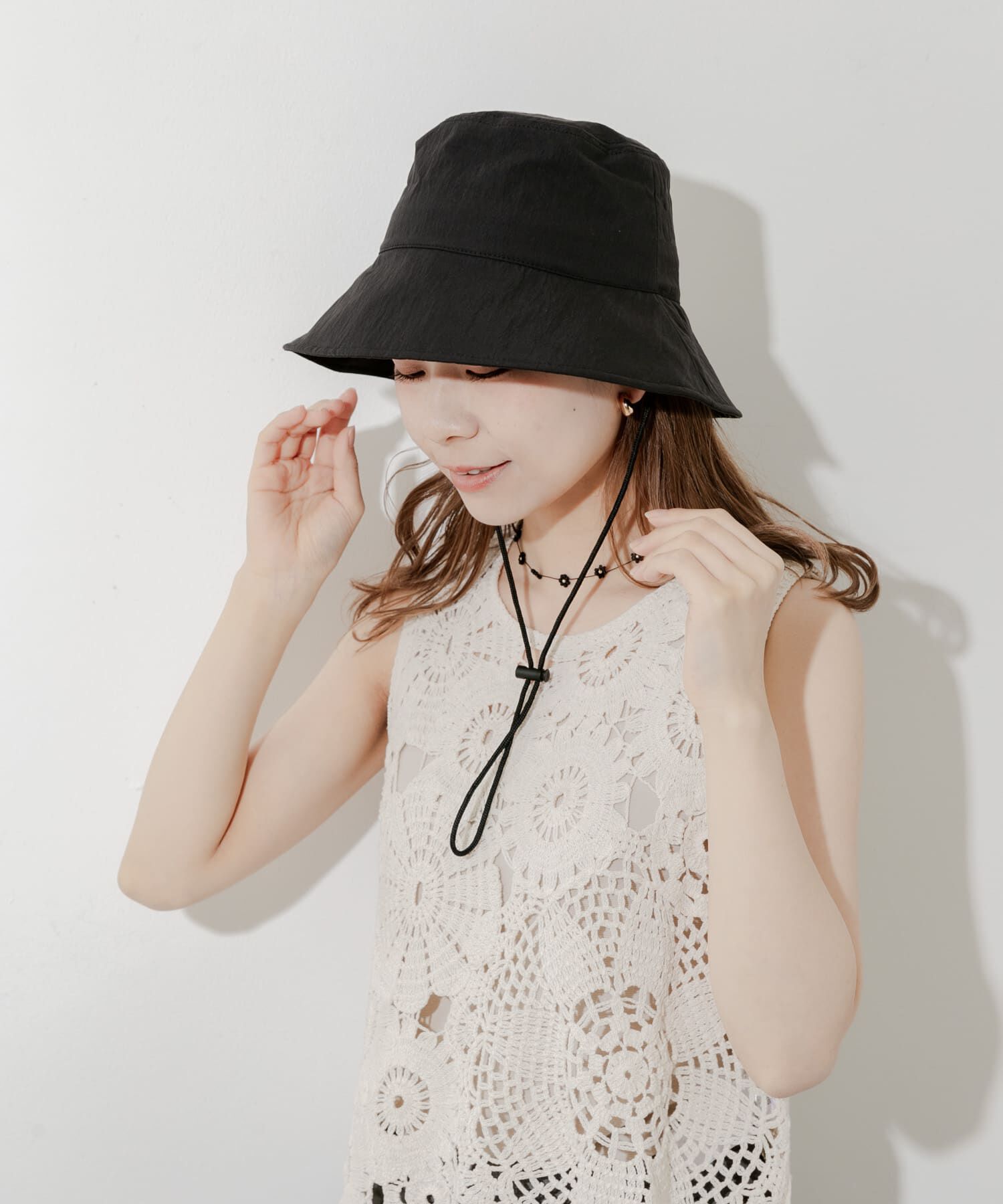 SMELLY「『撥水/UVカット』ハッスイドロストバケットハット」|ハット|