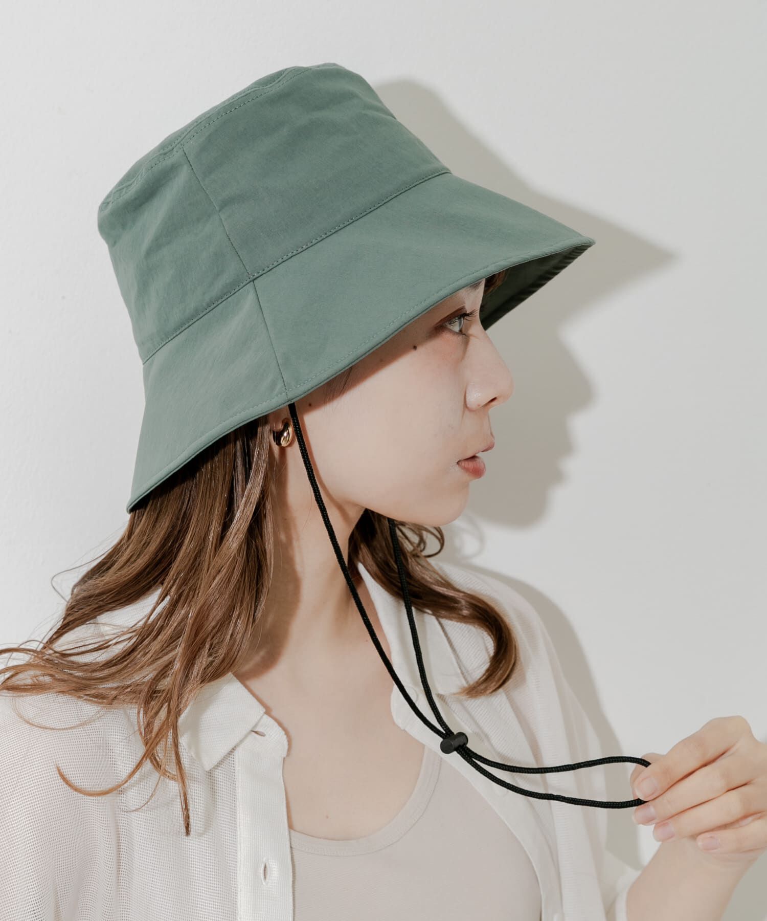 SMELLY「『撥水/UVカット』ハッスイドロストバケットハット」|ハット|