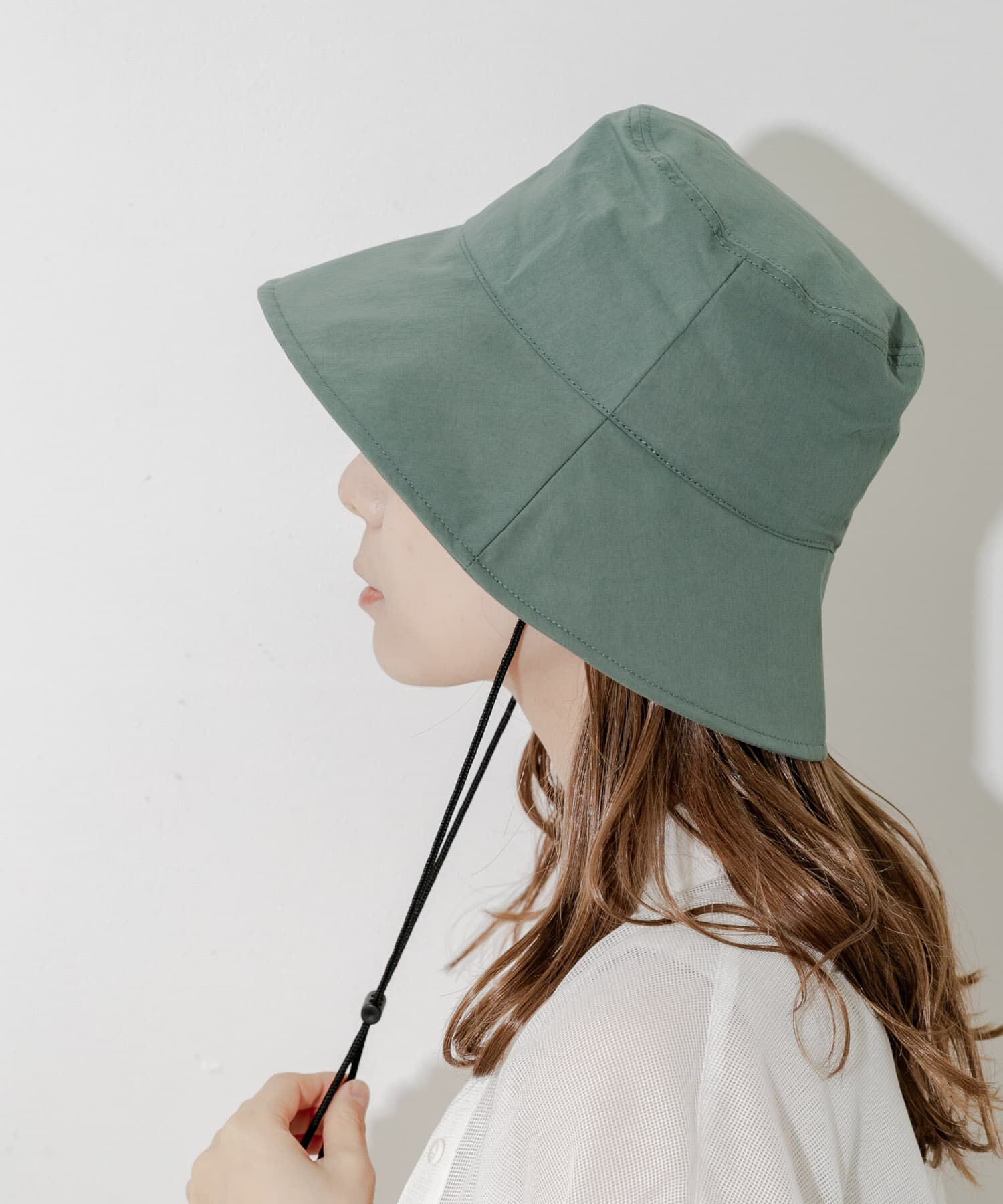 SMELLY「『撥水/UVカット』ハッスイドロストバケットハット」|ハット|