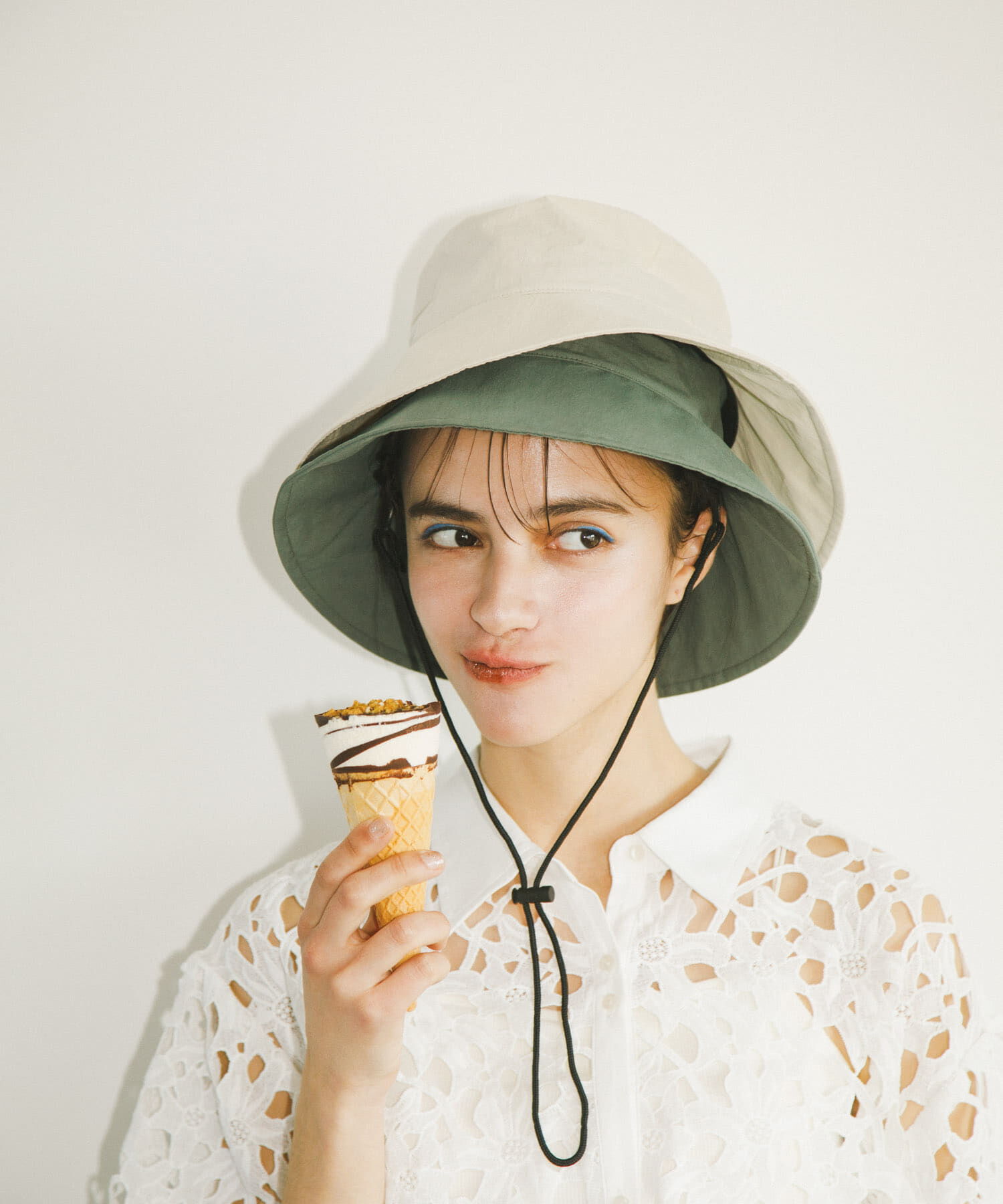 SMELLY「『撥水/UVカット』ハッスイドロストバケットハット」|ハット|