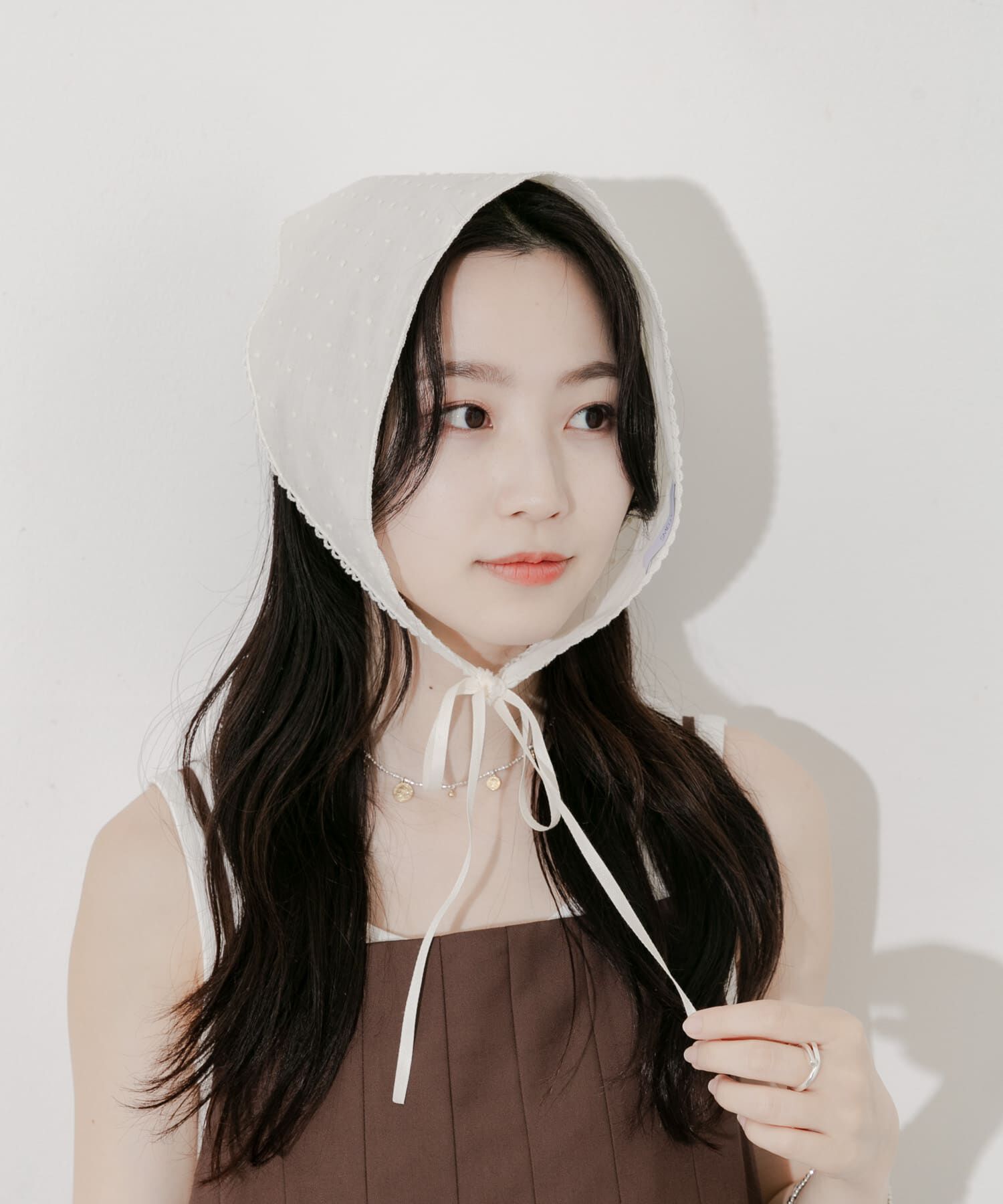 SMELLY「ドットバブーシュカ」|バンダナ・スカーフ|