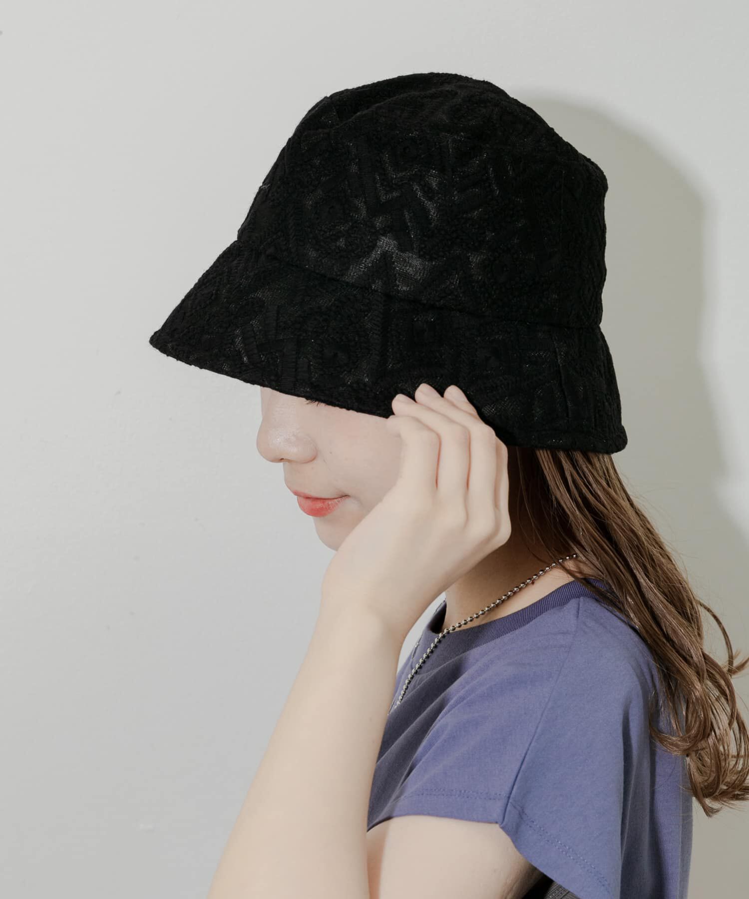 SMELLY「レースバケットハット」|ハット|