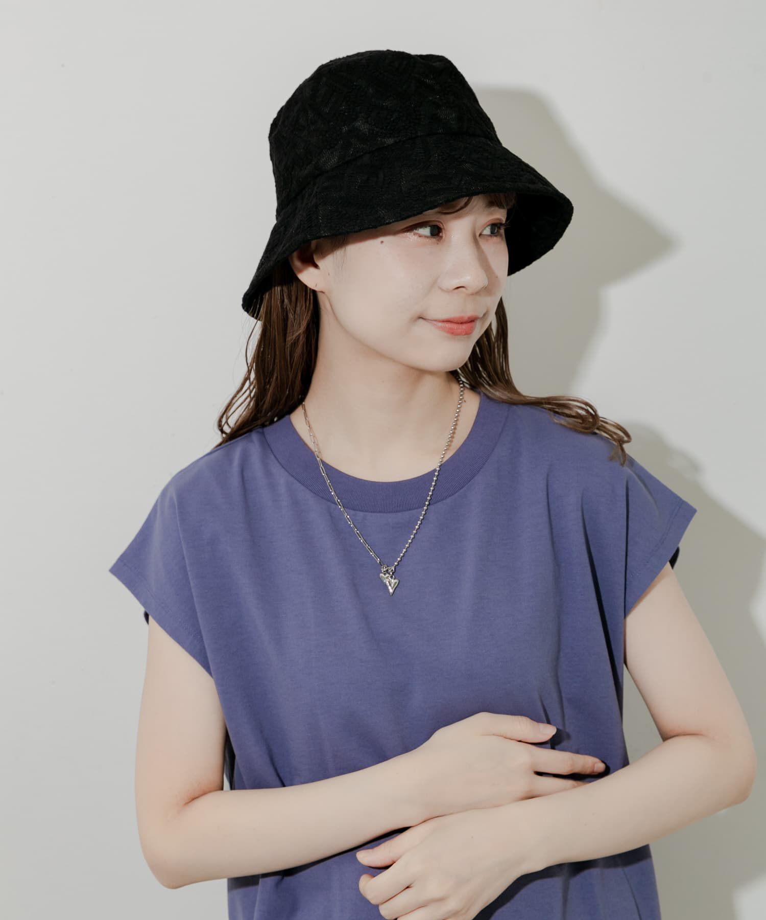 SMELLY「レースバケットハット」|ハット|