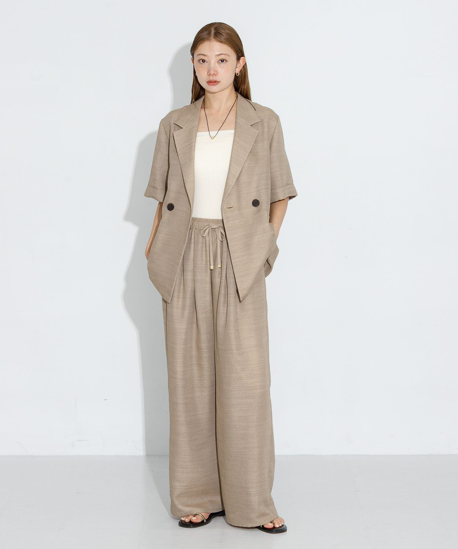 Sonny Label 「メッシュハーフスリーブジャケット」|その他|