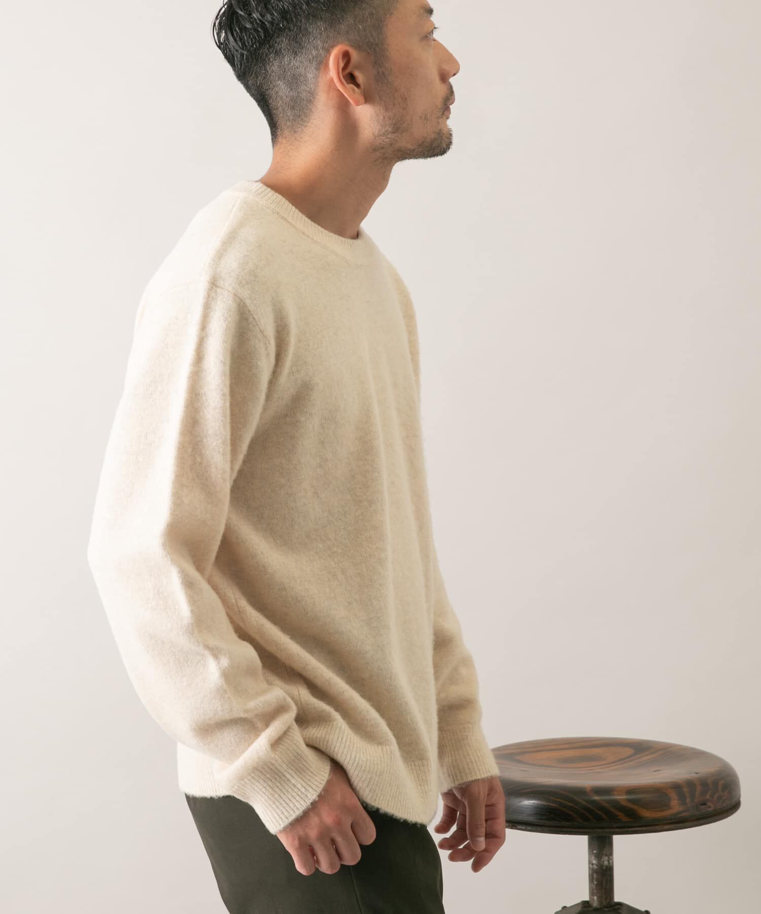 URBAN RESEARCH ROSSO「『XLサイズあり』ウールシャギーニット」|ニット・セーター|