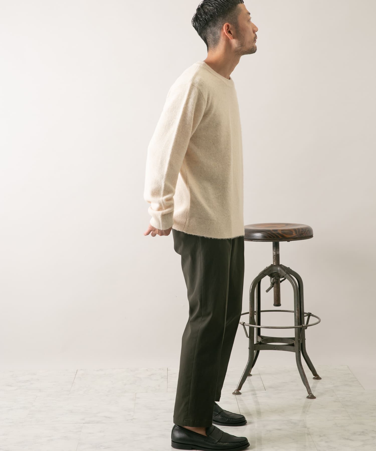 URBAN RESEARCH ROSSO「『XLサイズあり』ウールシャギーニット」|ニット・セーター|