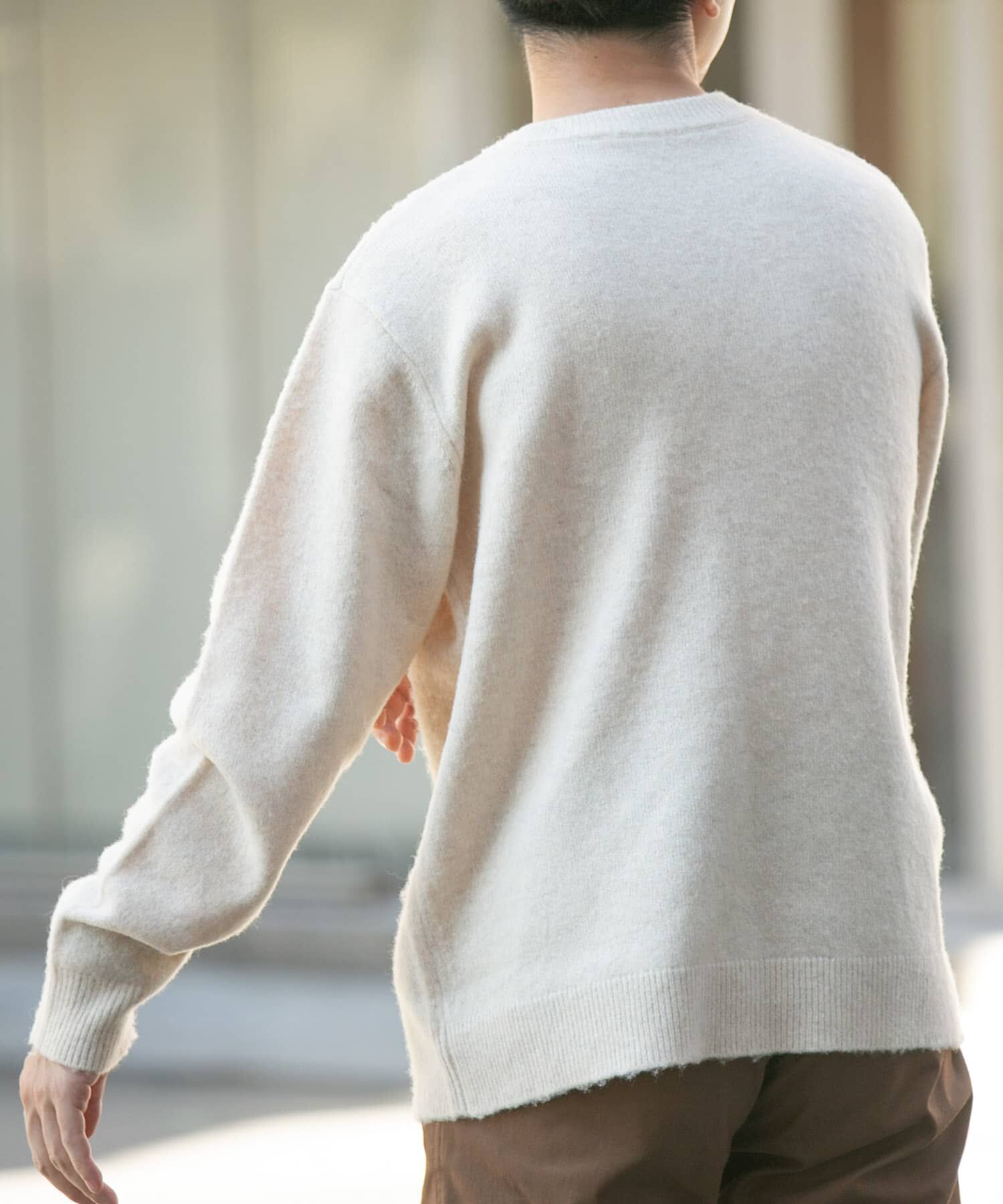 URBAN RESEARCH ROSSO「『XLサイズあり』ウールシャギーニット」|ニット・セーター|