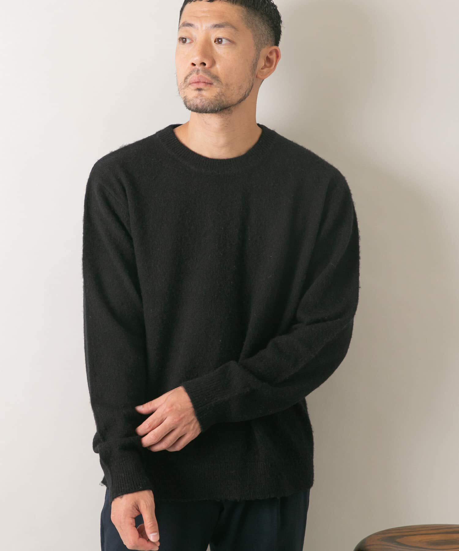 URBAN RESEARCH ROSSO「『XLサイズあり』ウールシャギーニット」|ニット・セーター|