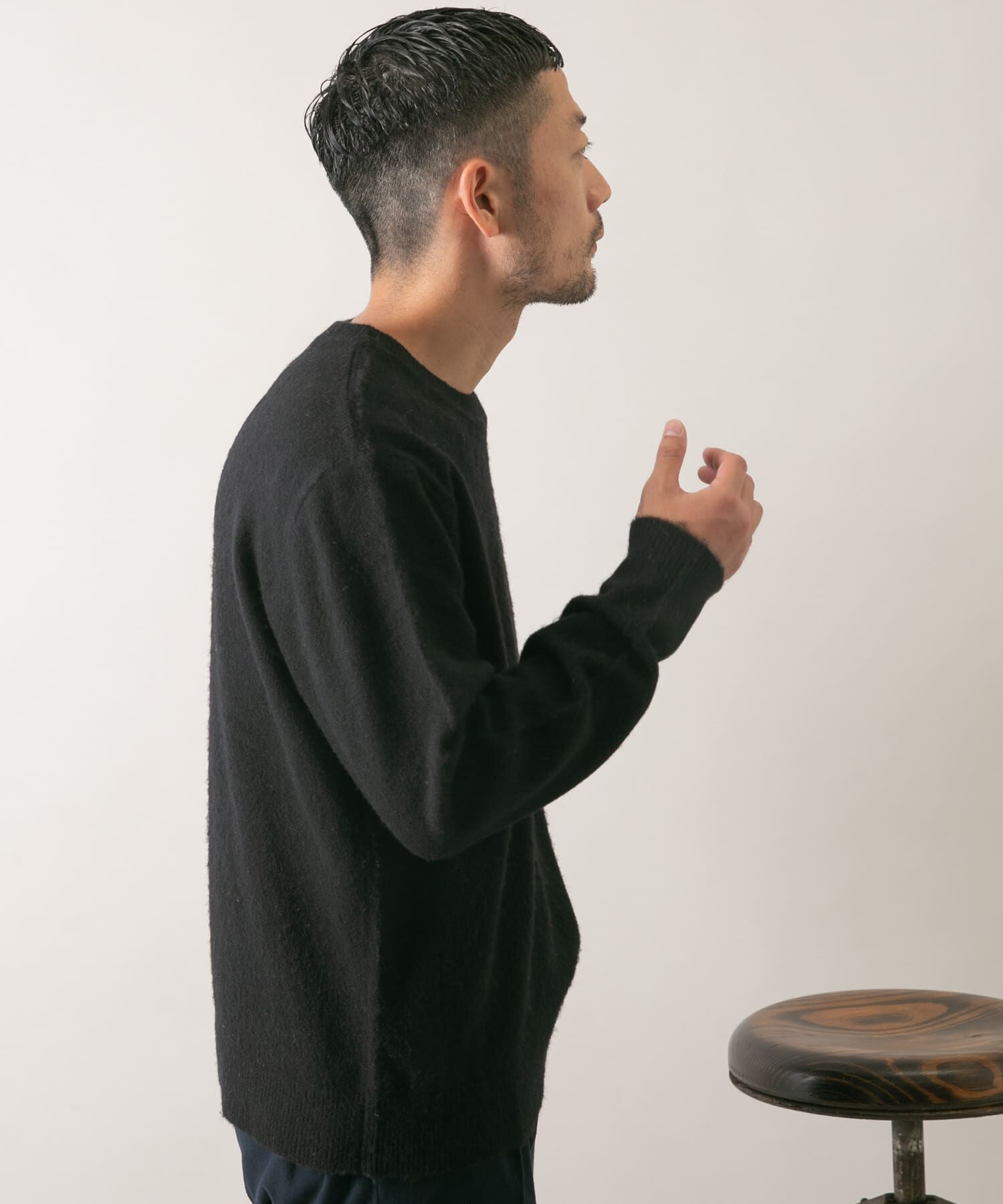 URBAN RESEARCH ROSSO「『XLサイズあり』ウールシャギーニット」|ニット・セーター|