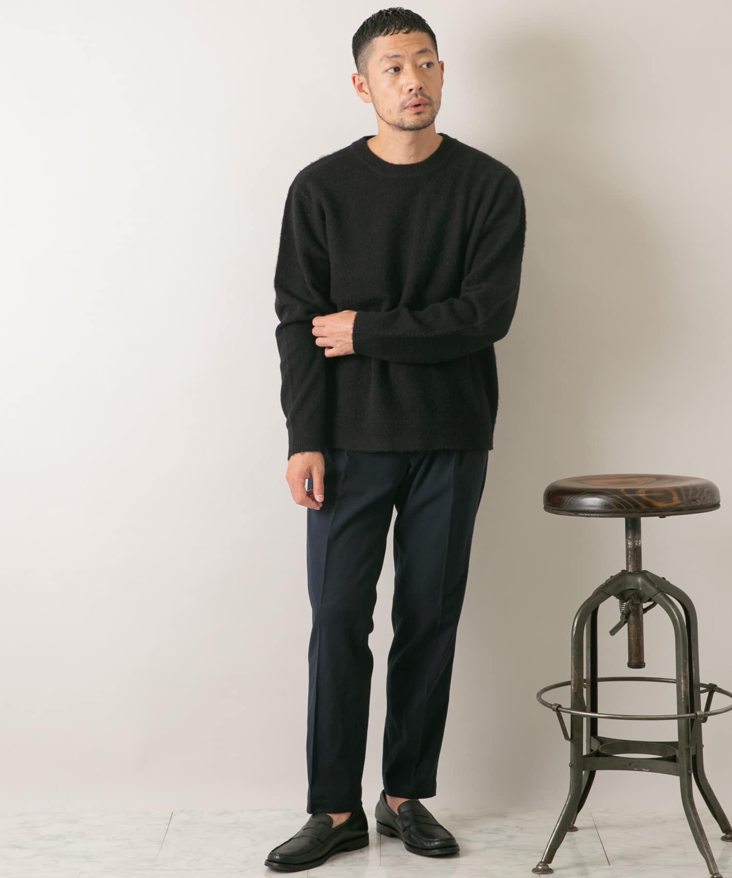 URBAN RESEARCH ROSSO「『XLサイズあり』ウールシャギーニット」|ニット・セーター|