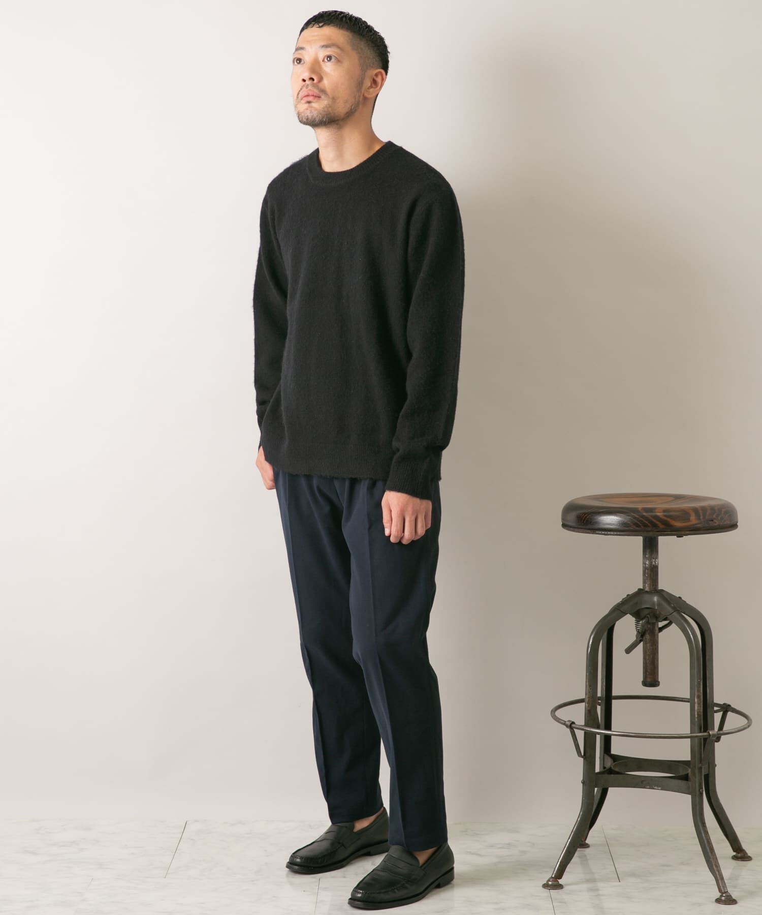 URBAN RESEARCH ROSSO「『XLサイズあり』ウールシャギーニット」|ニット・セーター|