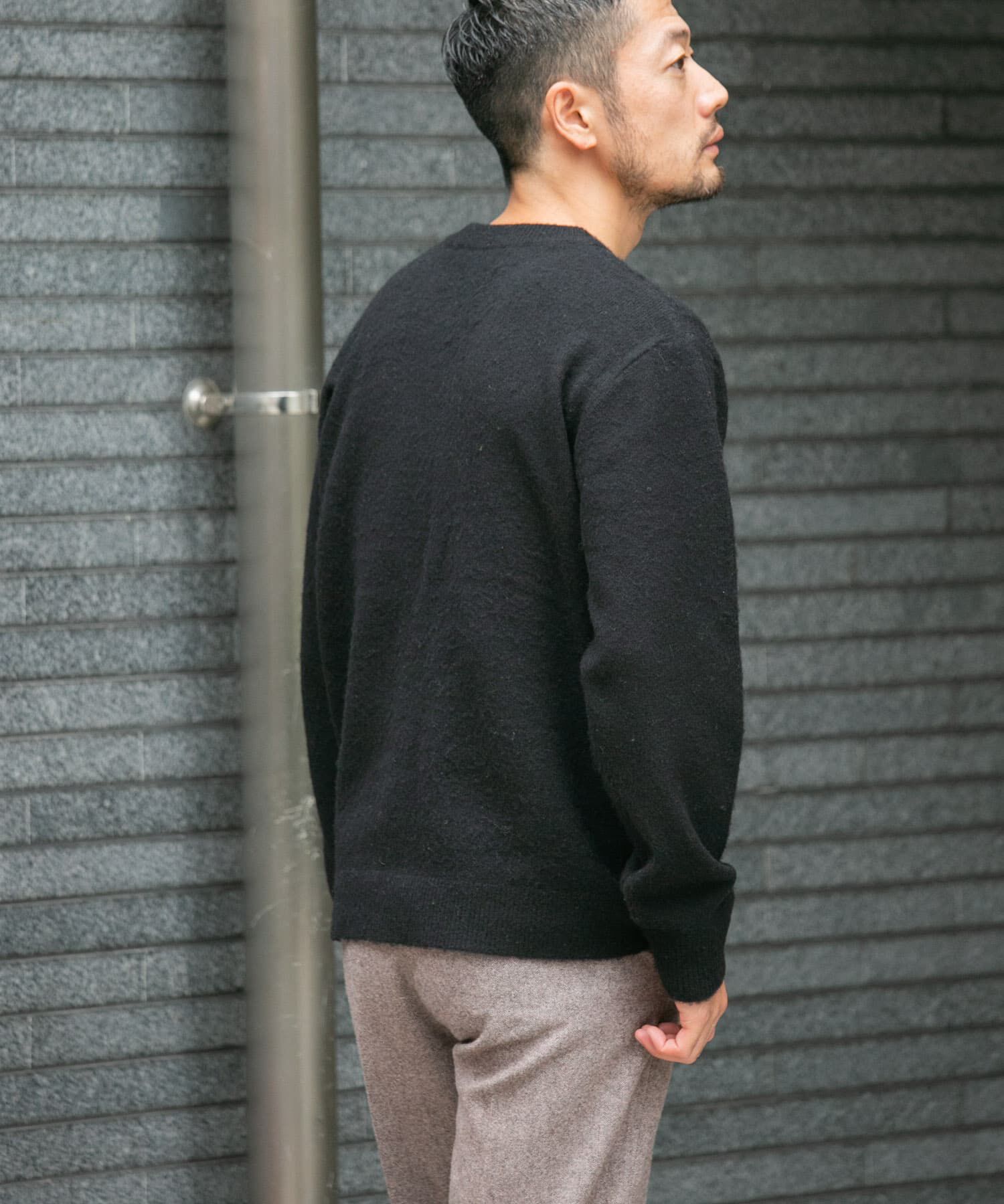 URBAN RESEARCH ROSSO「『XLサイズあり』ウールシャギーニット」|ニット・セーター|