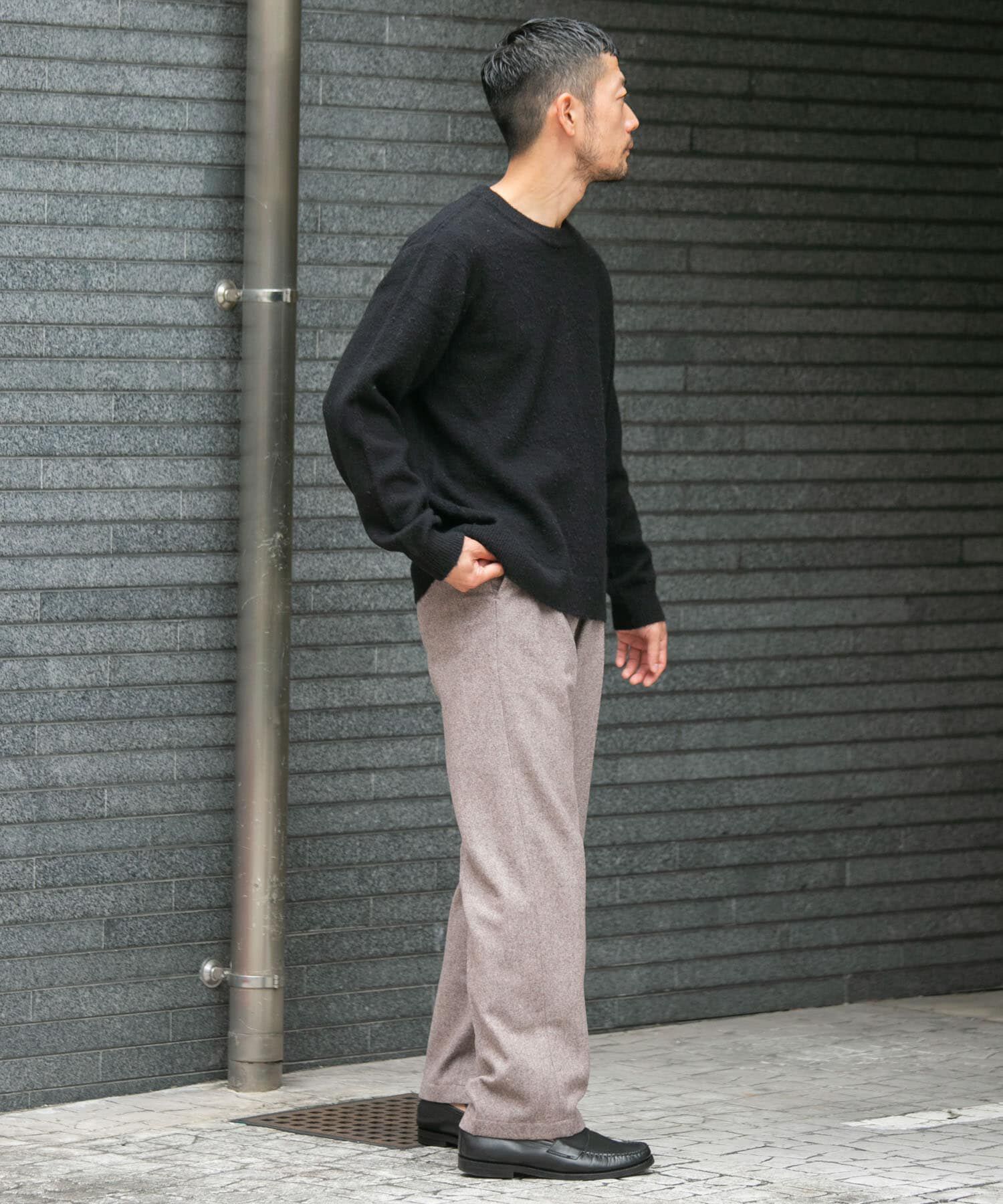 URBAN RESEARCH ROSSO「『XLサイズあり』ウールシャギーニット」|ニット・セーター|