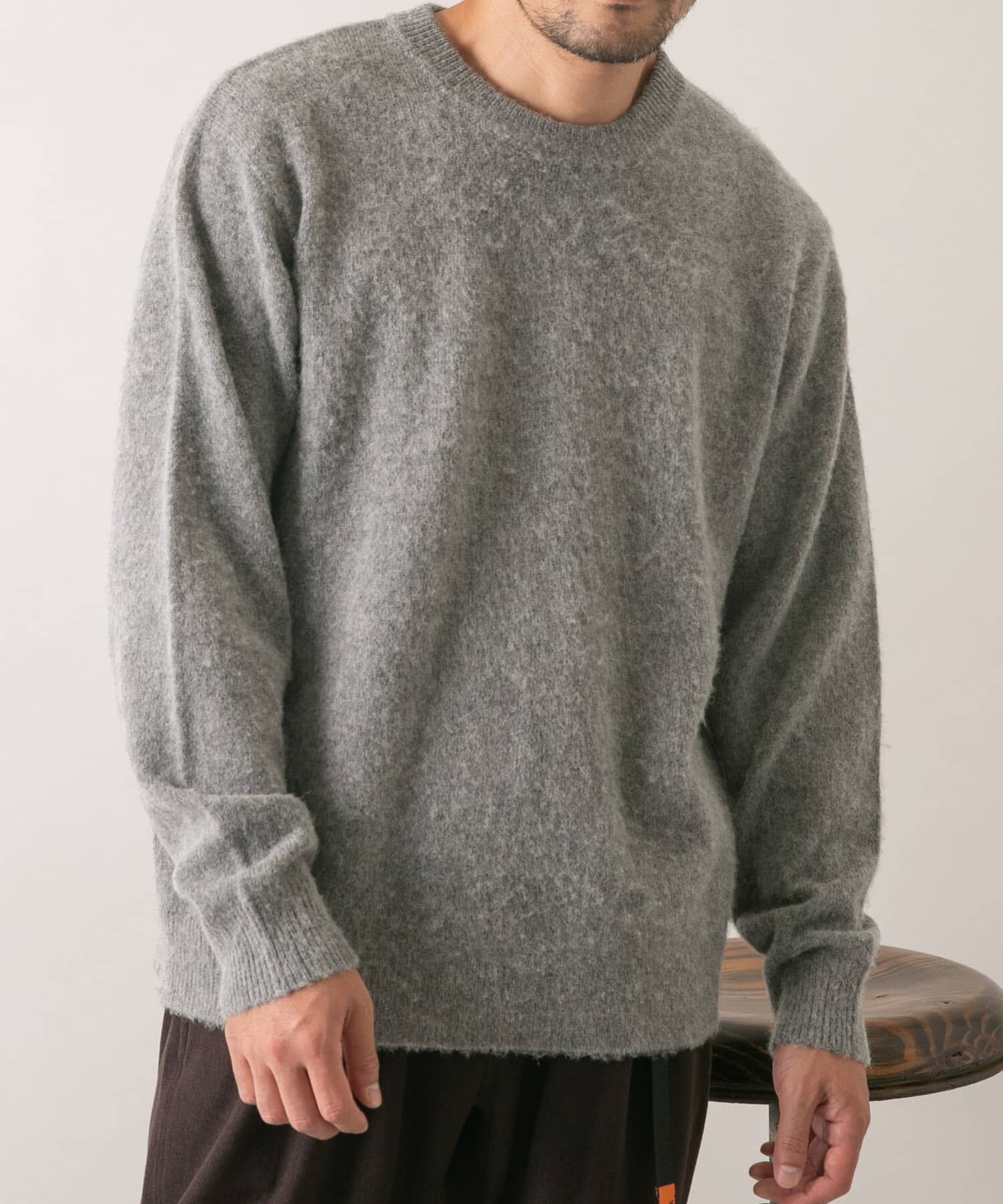 URBAN RESEARCH ROSSO「『XLサイズあり』ウールシャギーニット」|ニット・セーター|