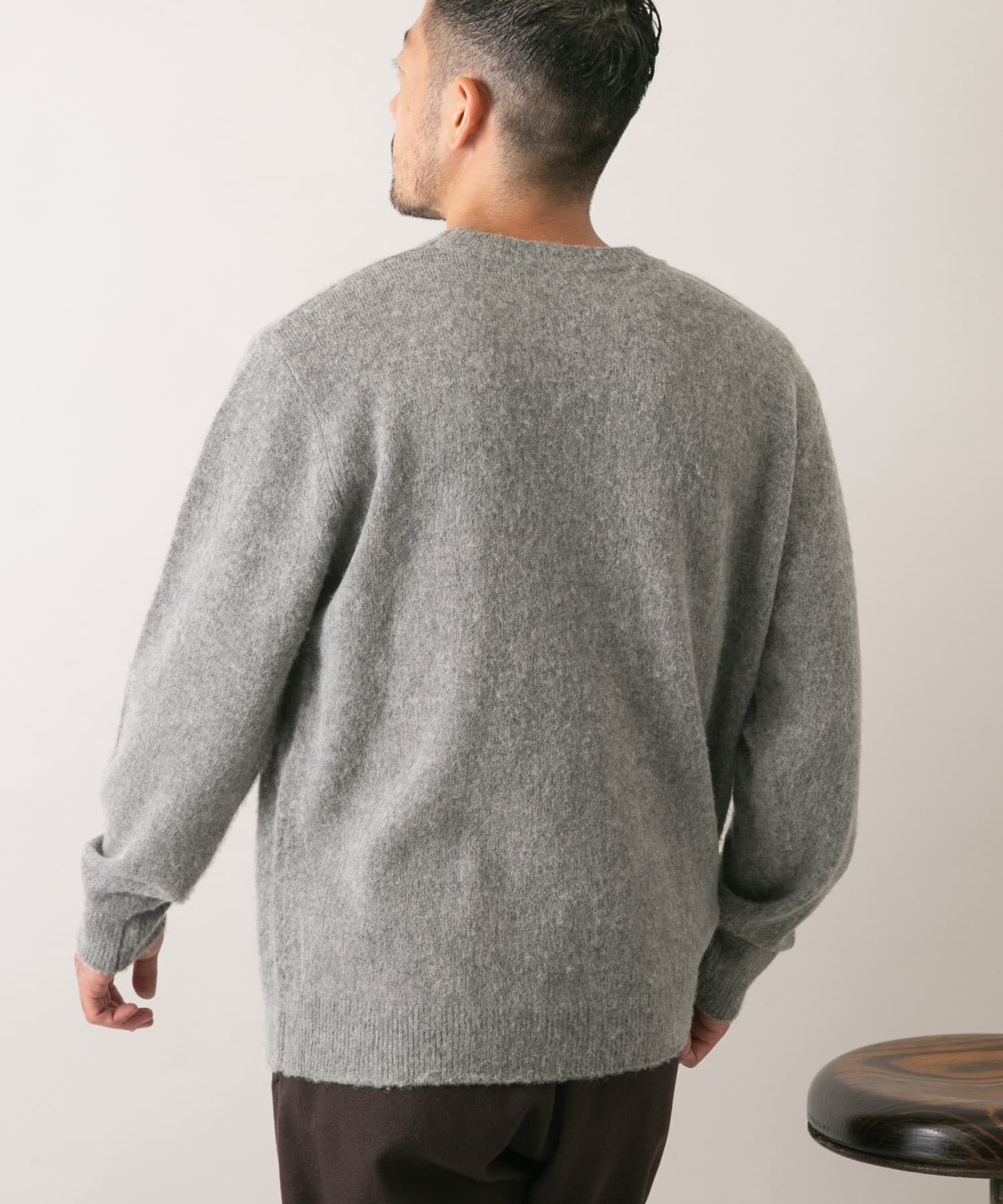 URBAN RESEARCH ROSSO「『XLサイズあり』ウールシャギーニット」|ニット・セーター|