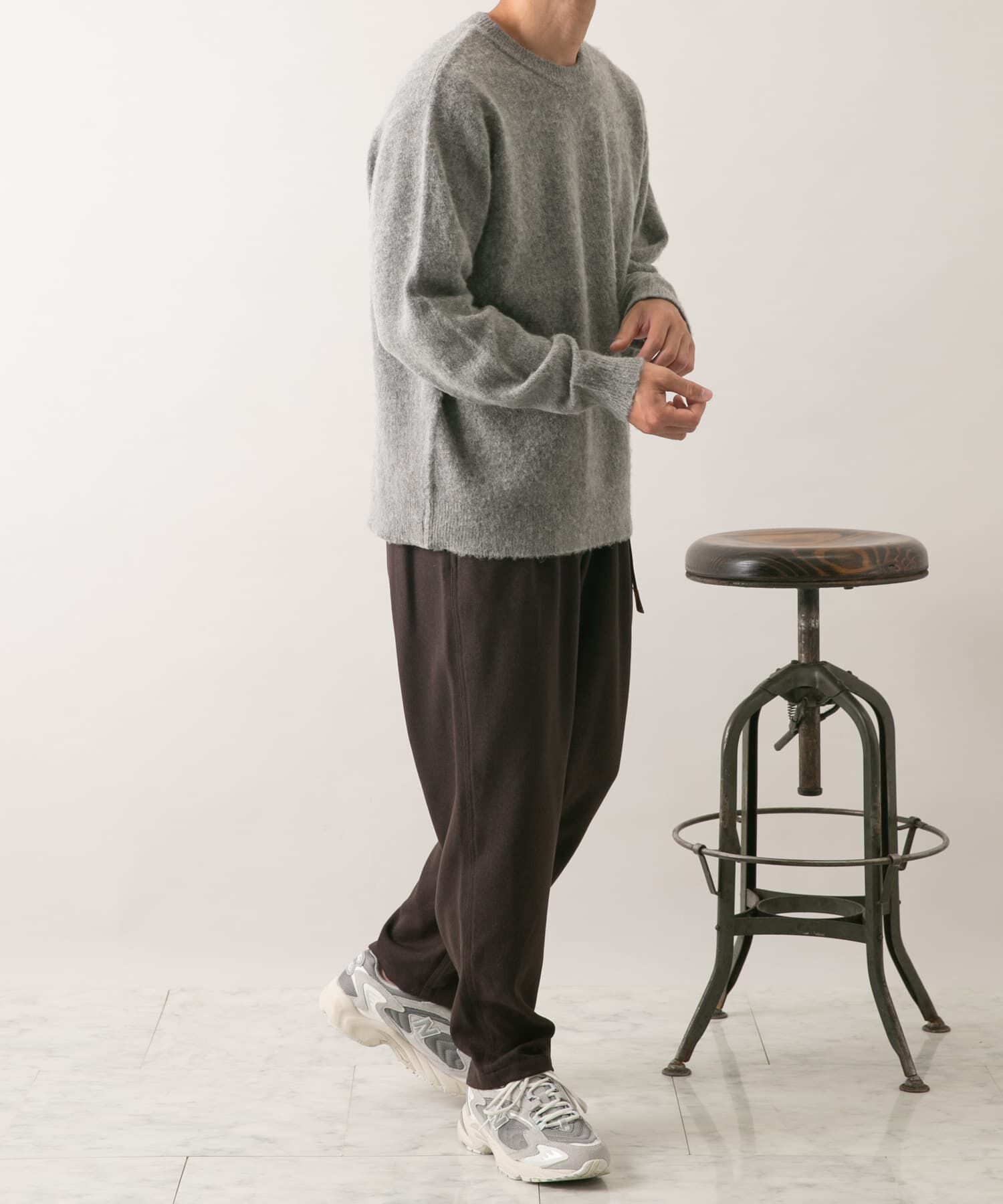 URBAN RESEARCH ROSSO「『XLサイズあり』ウールシャギーニット」|ニット・セーター|