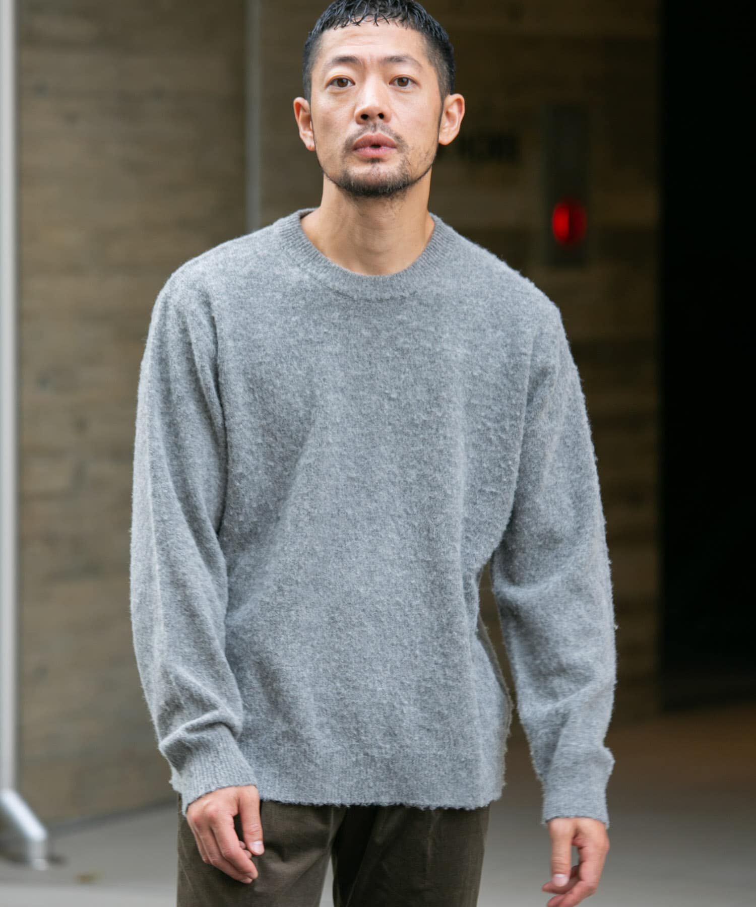 URBAN RESEARCH ROSSO「『XLサイズあり』ウールシャギーニット」|ニット・セーター|