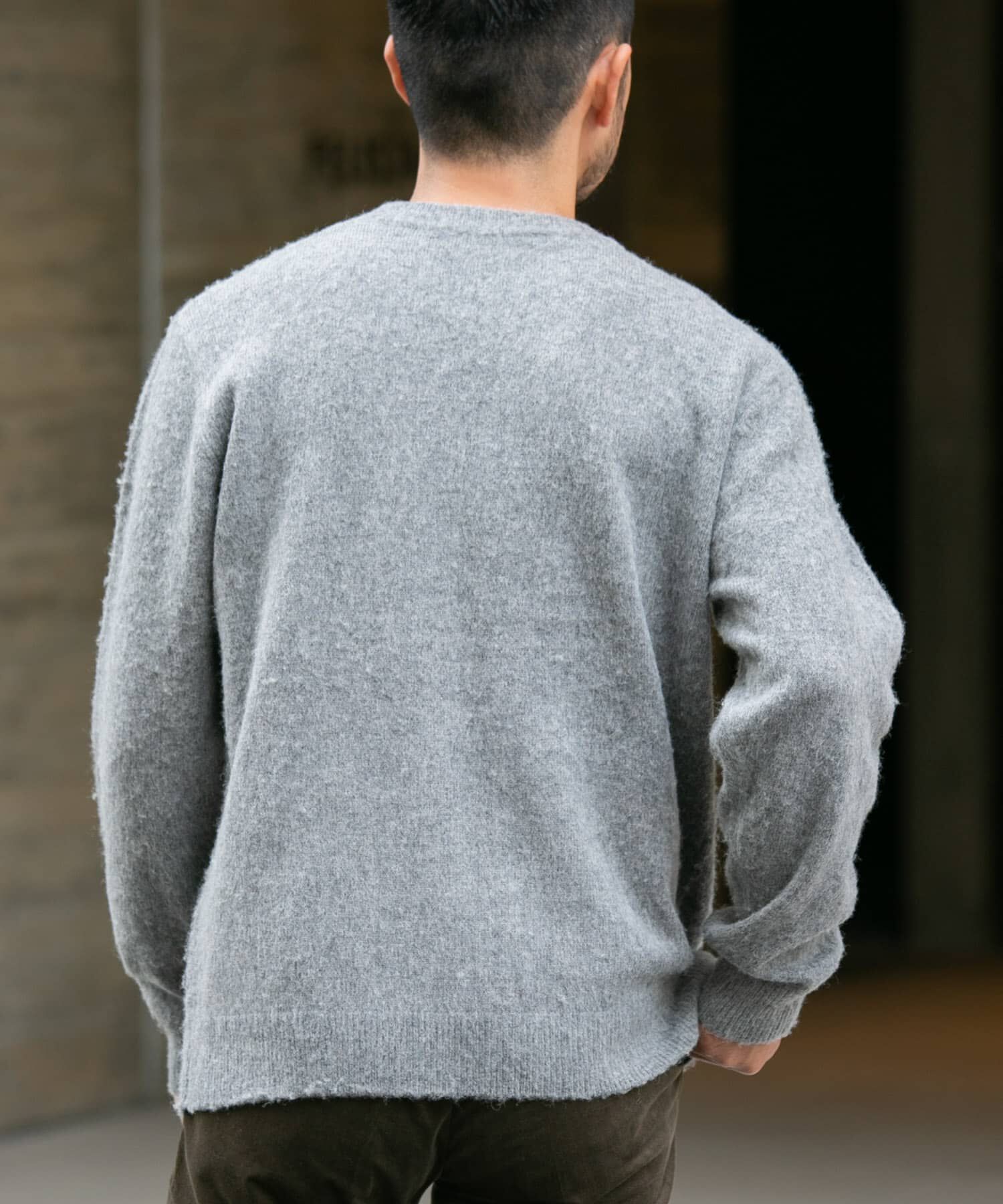 URBAN RESEARCH ROSSO「『XLサイズあり』ウールシャギーニット」|ニット・セーター|