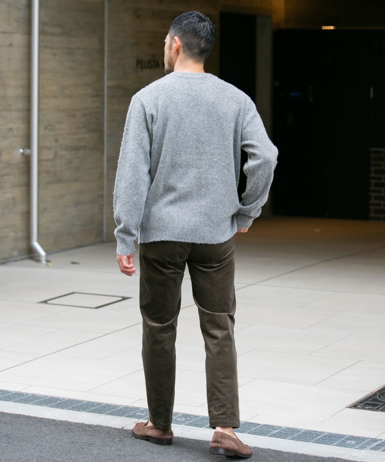 URBAN RESEARCH ROSSO「『XLサイズあり』ウールシャギーニット」|ニット・セーター|